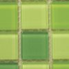 Mosaico Línea Colore Mezcla de verdes - Italo Vitreo
